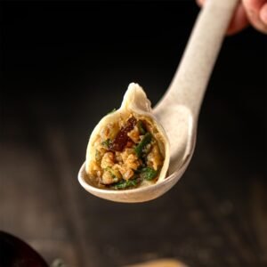 香辣皮蛋猪肉饺 Pork Spiced Preserved Egg