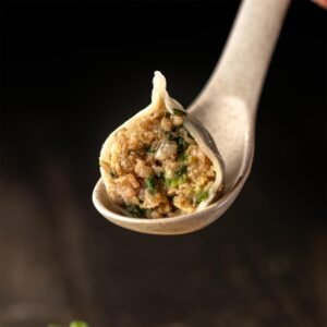 麻油青葱猪肉饺 Pork Spring Onion